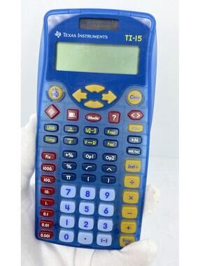 Texas Instruments TI-15 Scientific Calculator